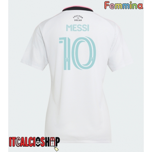 Inter Miami Lionel Messi #10 Terza Maglia Femmina 2026-27 Manica Corta